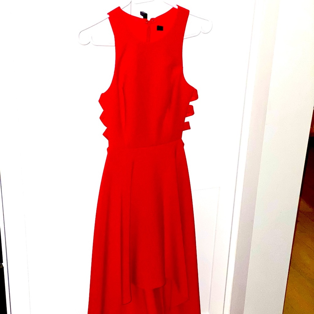 Bcbg red dress size 2 rosalyn
